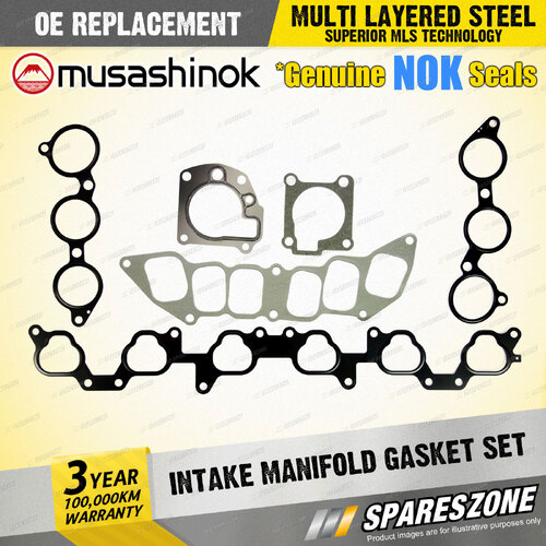 Intake Manifold Gasket Set for Toyota Landcruiser FZJ75 FZJ78 FZJ79 FZJ80 FZJ105