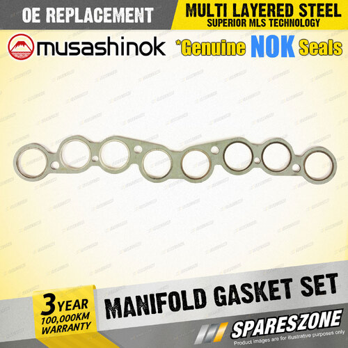 Manifold Gasket Set for Toyota Hiace RH11V RH11R RH16 Corona RT81 I4 8V 70-75