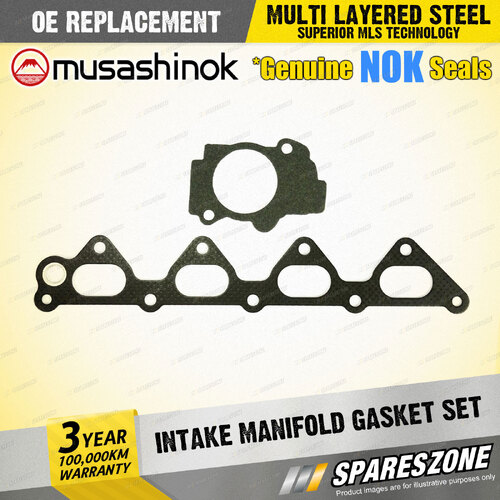 Intake Manifold Gasket Set for Daewoo Cielo GLX Lanos T100 Nubira J100 J150 I4