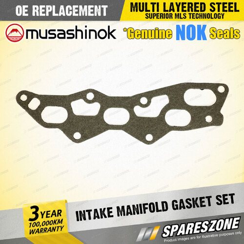 Intake Manifold Gasket Set for Daihatsu Sirion YRV 1.0L I3 12V DOHC 1998-2005