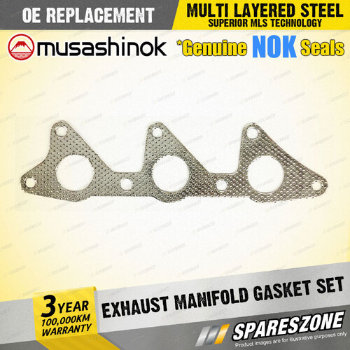 Exhaust Manifold Gasket Set for Daihatsu Charade Hijet 0.8L 1.0L I3 6V 1978-1994