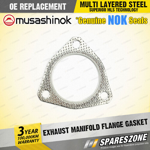 Exhaust Manifold Flange Gasket for Ford N0915 N1015 N1117 N1317 6.2L 6.4L I6 12V