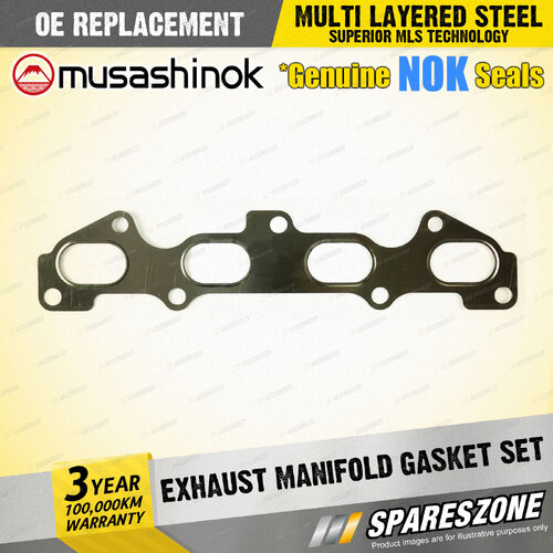 Exhaust Manifold Gasket Set for Kia Rio BC 1.5L I4 16V A5D DOHC 2000-2007