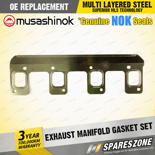 Exhaust Manifold Gasket Set for Kia K2700 PU TU Pregio CT 2.7L I4 8V 2002-2008