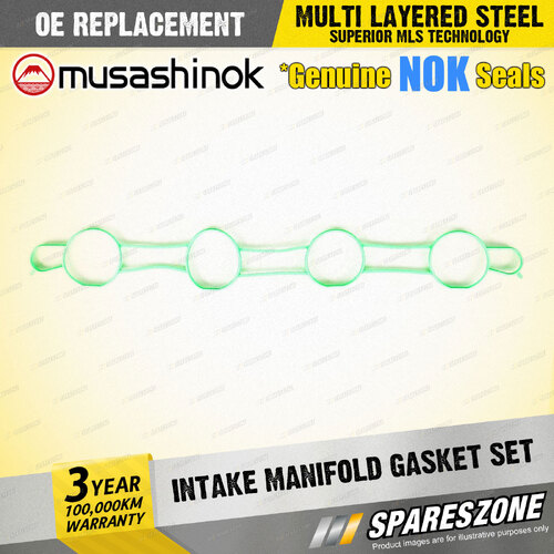 Musashinok Intake Manifold Gasket Set for MG MGF 1.8 Litre I4 16V 1995-2004