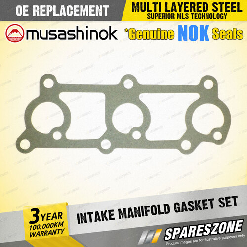 Musashinok Intake Manifold Gasket Set for Suzuki Alto SB308 0.8L I3 6V 1984-1993
