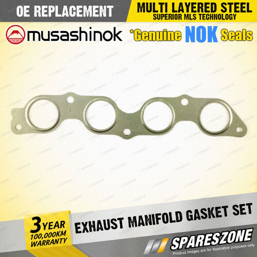 Exhaust Manifold Gasket Set for Toyota Prius NHW 10 20 Echo NCP13 Yaris NCP90