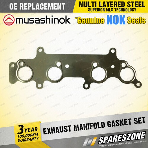 Exhaust Manifold Gasket Set for Toyota Hiace TRH 201 214 219 221 223 Hilux TGN16