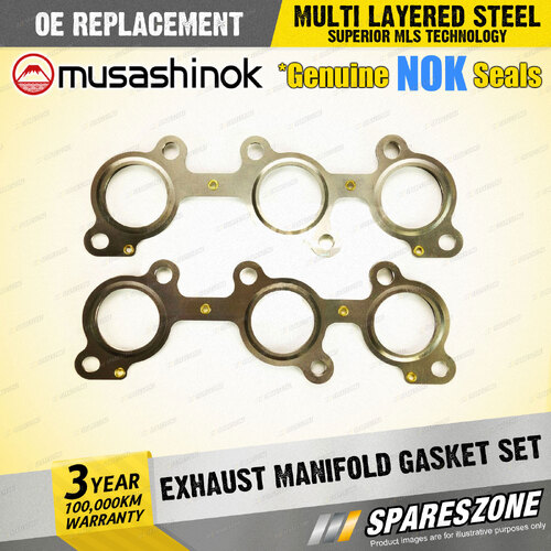 Exhaust Manifold Gasket Set for Toyota Hilux VZN 167 185 Landcruiser VZJ 95 125