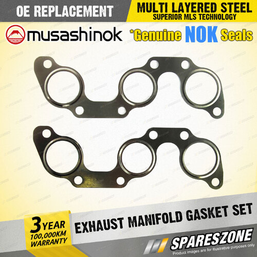 Exhaust Manifold Gasket Set for Toyota Kluger MCU28R 3.3L V6 24V 11/2003-07/2007