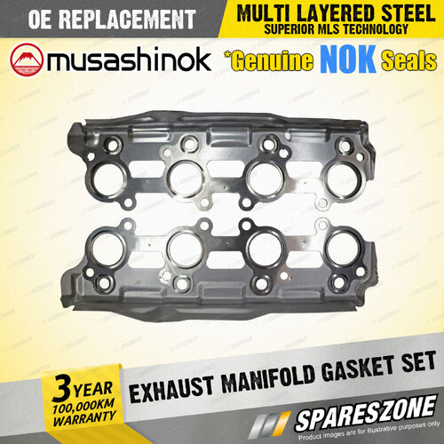 Exhaust Manifold Gasket Set for Toyota Landcruiser UZJ200R 4.7L V8 32V 2007-2012