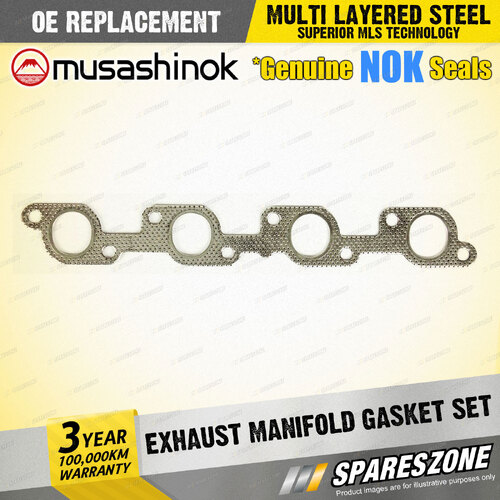 Exhaust Manifold Gasket Set for Toyota Hiace LH 11 24 30 70 4 Runner LN60 Dyna