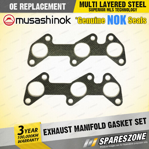 Exhaust Manifold Gasket Set for Toyota Camry VZV21R 2.5L V6 24V 06/1988-03/1993