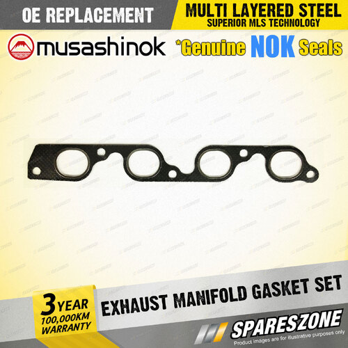 Exhaust Manifold Gasket Set for Toyota Tarago TCR10R TCR11R TCR20R TCR21R I4 16V