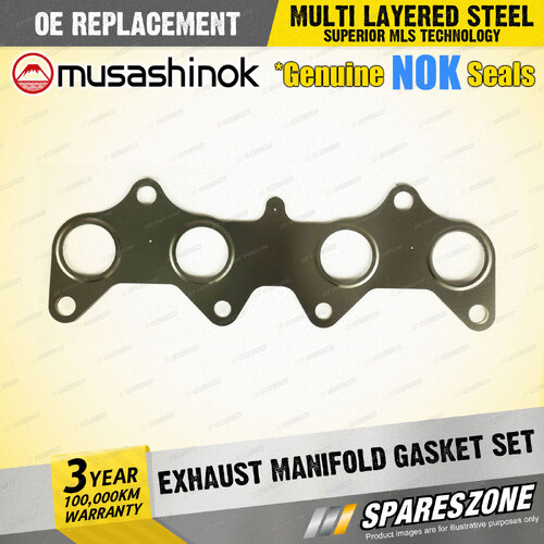 Exhaust Manifold Gasket Set for Toyota Paseo EL44R EL54R Starlet EP82R EP91R I4