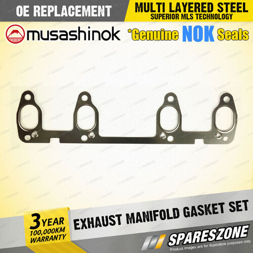 Exhaust Manifold Gasket Set for VW Golf MK4 Polo Beetle Caddy Jetta Transporter
