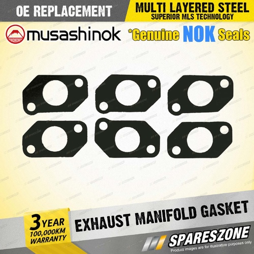 Exhaust Manifold Gasket for Toyota Coaster HZB 30R 50R Landcruiser HDJ HZJ 4.2L