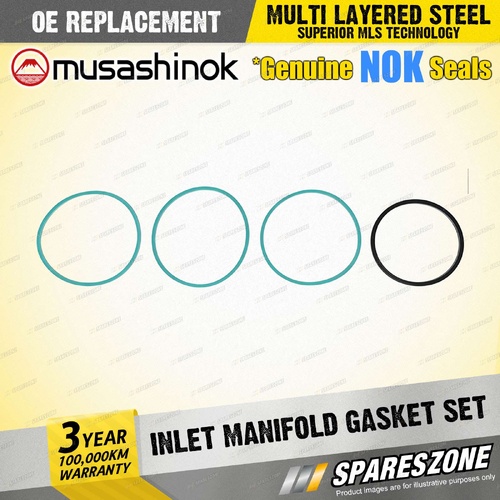 Intake Manifold Gasket Set for Ford Fiesta WZ 8XXMX 1.0L I3 12V FWD 2014-2019