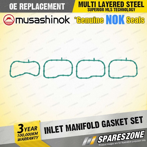 Intake Manifold Gasket Set for Mazda 2 DJ DJ2HA DL DL2SA 1.5L I4 16V FWD 2014-On