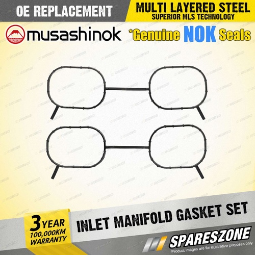 Intake Manifold Gasket Set - Upper for Subaru Forester SJ XV GP 2.0 2.5L 12-18