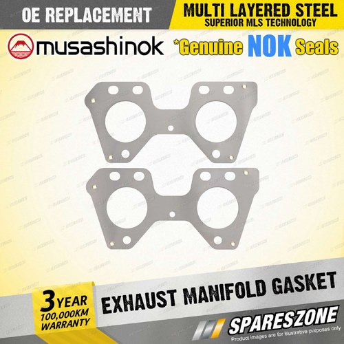 Exhaust Manifold Gasket for Toyota Corolla MZEA12R MZEA12 2.0L I4 16V 08/2018-On