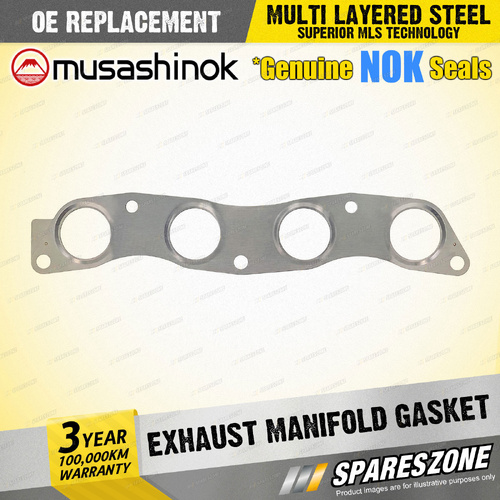 Exhaust Manifold Gasket for Kia Picanto Si TA 1.2L G4LA I4 16V Hatch 2011-2016