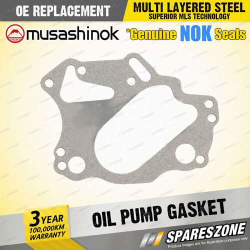 Musashinok Oil Pump Gasket for Ford Courier PC SGHC I4 8V 2.6L 05/1987-12/1992