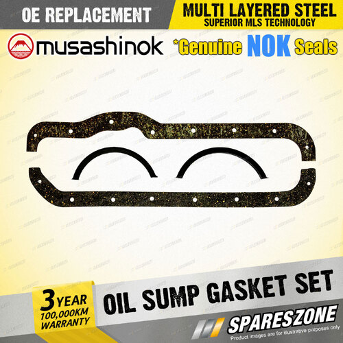 Oil Sump Gasket Set for Nissan Pickup B20 Sunny B122 B310 Vanette C20 C120 C122