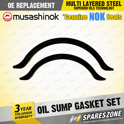 Oil Sump Gasket Set for Ford Festiva WD WF DB1 Laser KN KQ I4 01/1997-08/2002