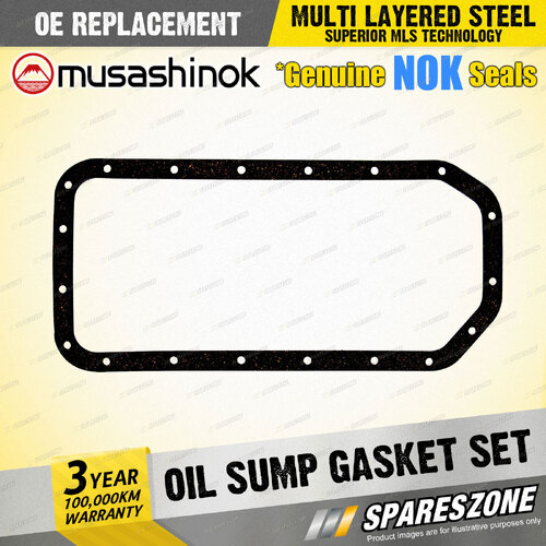 Oil Sump Gasket Set for Toyota Coaster RU19 RU30 Stout RK101 RK110 Crown Dyna