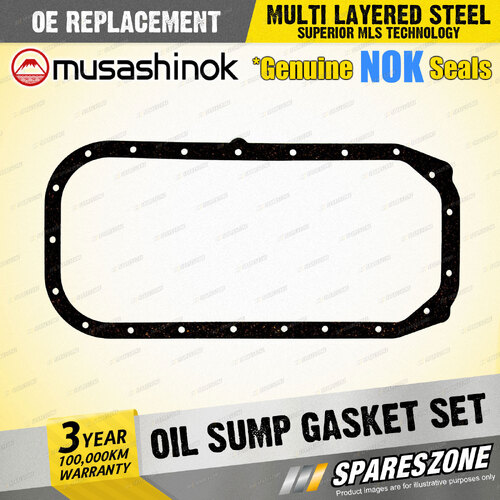 Oil Sump Gasket Set for Toyota Corolla AE 71 80 82 86 Sprinter AE86 Tercel AL25