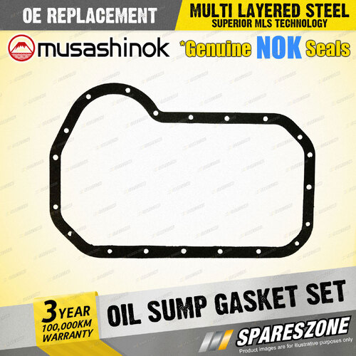 Oil Sump Gasket Set for Volkswagen Golf MK1 MK2 Jetta Passat Transporter Vento
