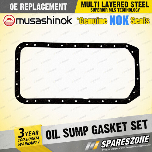 Oil Sump Gasket Set for Toyota Landcruiser BJ 40 42 45 60 71 74 75 Coaster Dyna