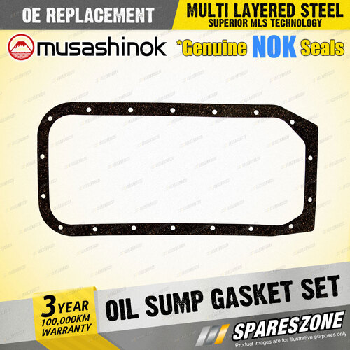Oil Sump Gasket Set for Toyota Hilux YN 51 55 56 57 58 60 61V 65 67 80 85 106