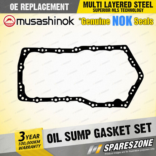 Rubber Oil Sump Gasket Set for Holden Calais VN VP VR Caprice VR Statesman VQ VR