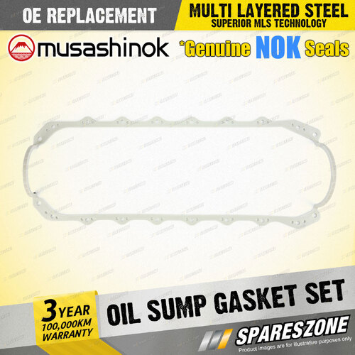 Oil Sump Gasket Set Silicone for Holden Statesman Caprice Calais VR VS VN VP VT