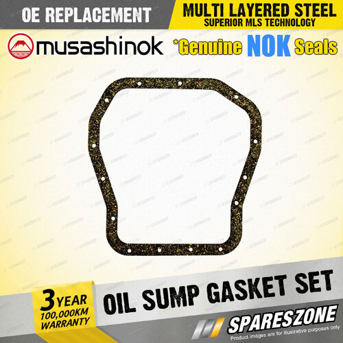 Oil Sump Gasket Set for Subaru Liberty BC BD BF BG BL BP BR Outback BG 16V 89-15