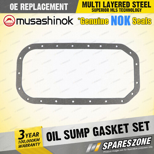 Oil Sump Gasket Set for Toyota Corolla AE82 AE90 AE92 AE93 AE94 AE95 AE101 AE111