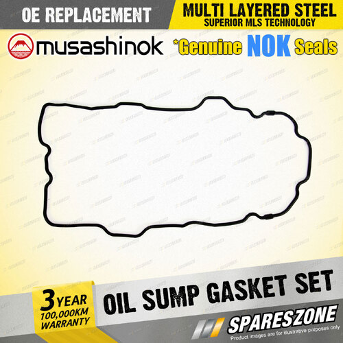 Oil Sump Gasket Set for Ford Escape BA ZA ZB V6 24V 3.0L 150KW 10/2003-05/2006