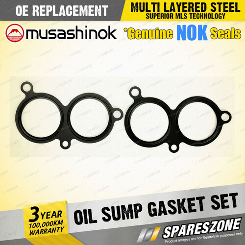 Oil Sump Gasket Set for BMW 316i 318i E36 LIMITED E36 1.6L 1.8L I4 8V 1995-1999