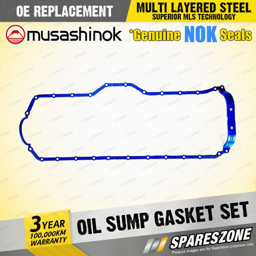 Oil Sump Gasket Set for Jeep Cherokee XJ Grand Cherokee ZG WG WJ Wrangler TJ I6