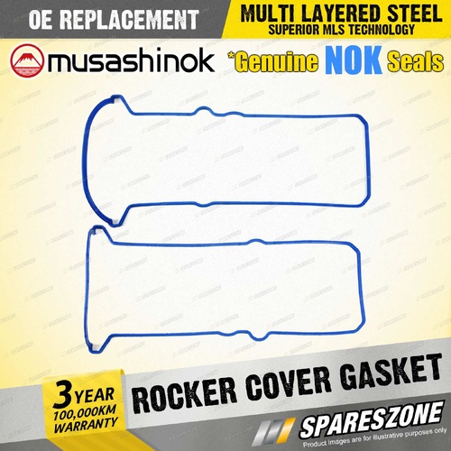 Rocker Cover Gasket for Toyota Landcruiser UZJ100 4.7 V8 32V 4 Door SUV 98-07
