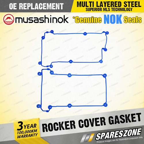 Rocker Cover Gasket for Mazda MPV LW LW5W 2.5 V6 24V 4 Door Wagon 1999-2002