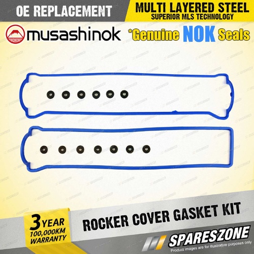 Rocker Cover Gasket Kit for Toyota Celica ST162 2.0 I4 16V 2 Door Liftback 85-89