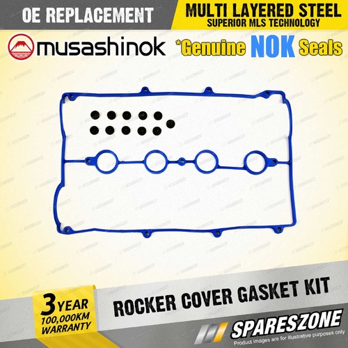 Rocker Cover Gasket Kit for Ford Capri SA SB SC SE Laser KE 1.6 I4 16V 2 Door