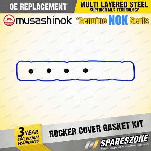Rocker Cover Gasket Kit for Toyota Landcruiser HJ61 4.0 I6 12V 4 Door SUV
