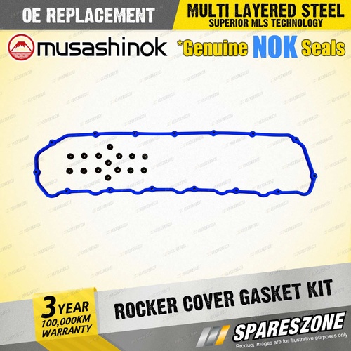 Rocker Cover Gasket Kit for Ford Maverick DA 4.2 I6 12V Hardtop Wagon 1988-1993