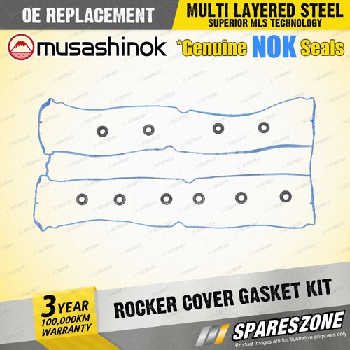 Rocker Cover Gasket Kit for Ford Focus LR 1.8 I4 16V 4 Door Hatchback Sedan