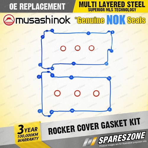 Rocker Cover Gasket Kit for Mazda MPV LW LW5W 2.5 V6 24V 4 Door Wagon