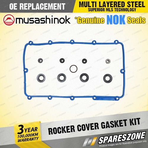 Rocker Cover Gasket Kit for Ford Ranger PX 2.2 Cab Chassis Wellside 2011-On